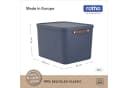 ROTHO Aufbewahrungsbox 55L - 2er Set Kunststoff Ordnungsbox Bild 4