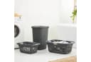 ROTHO Wäschekorb Flowers 3er-Set 50l Kunststoff PP BPA-frei Bild 4