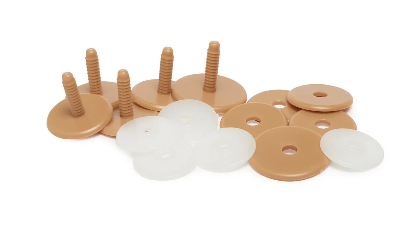 Glorex Gelenkscheiben-Set 5 St. für Bären 30-35 cm