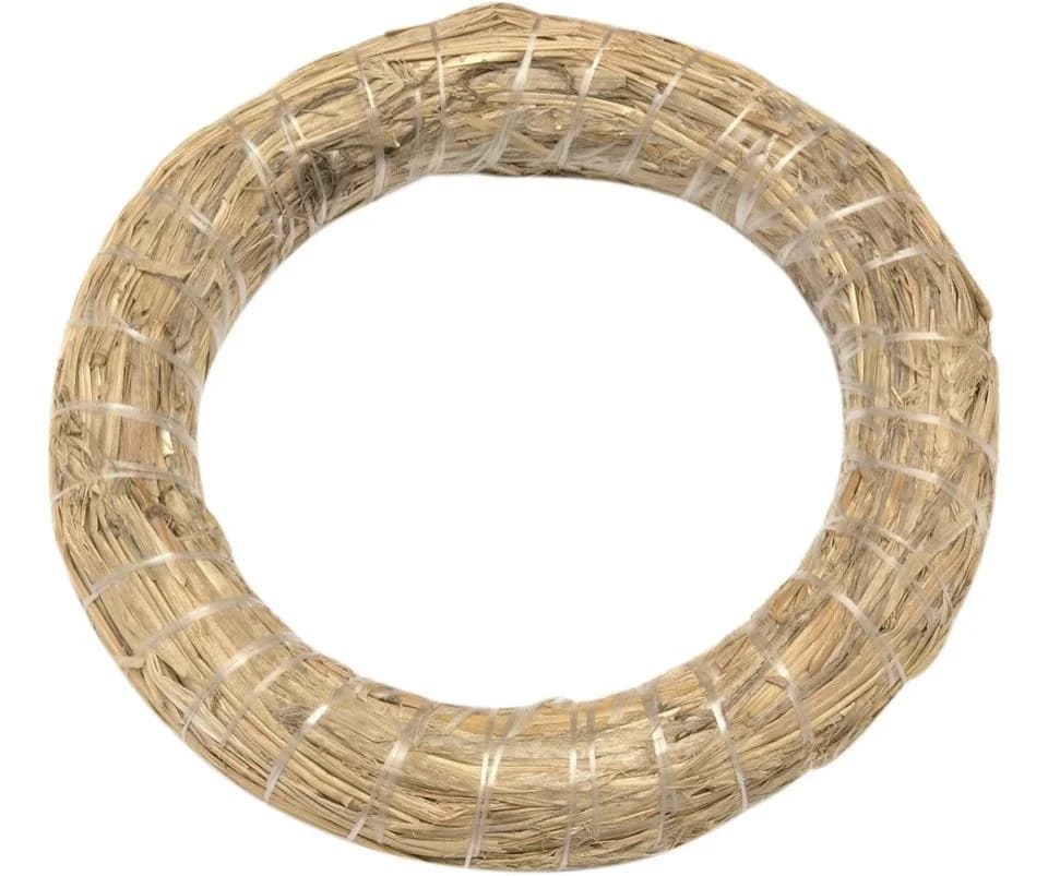 Glorex Strohkranz Natur Ø 20 cm