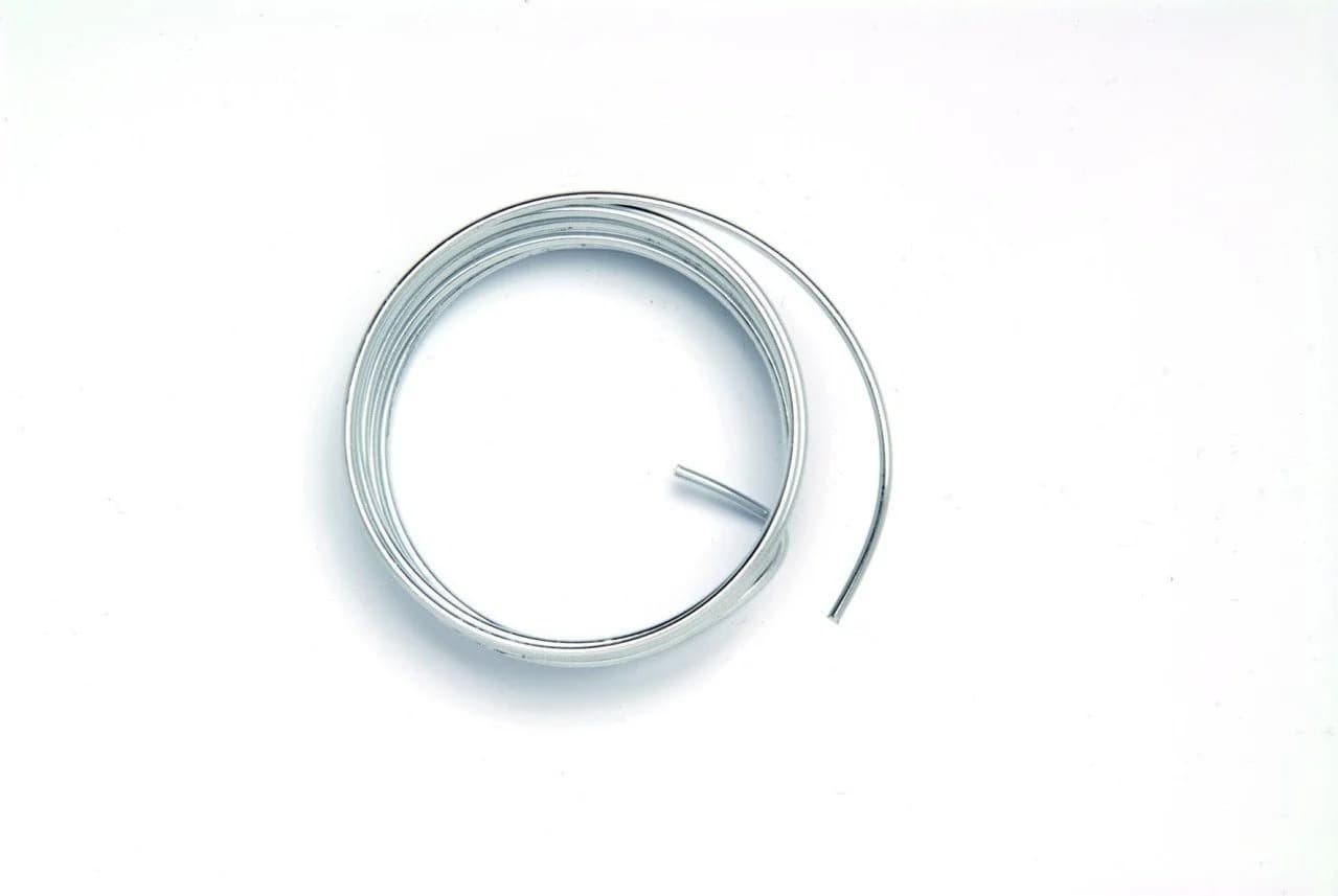 Glorex Deko Aludraht Silber 2 mm, 2 m