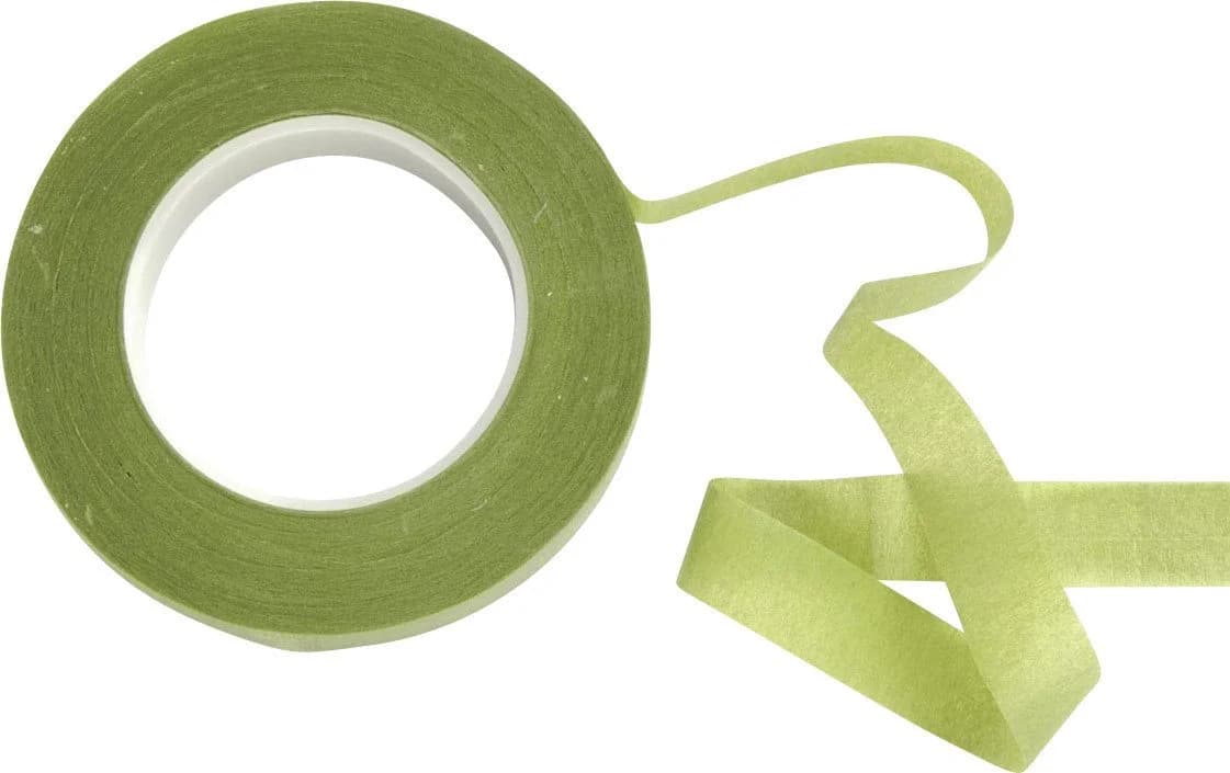 Glorex Floristikband hellgrün 12,7 mm Bastelband