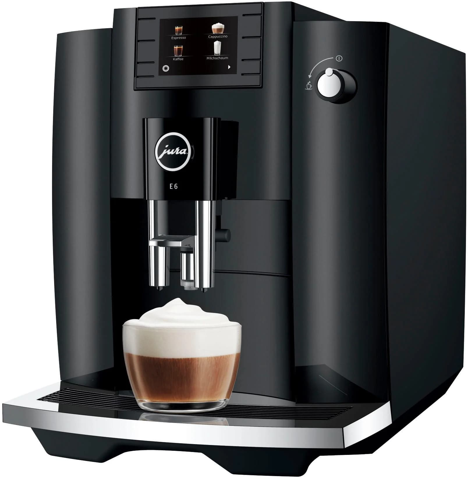 JURA E6 Piano Black Kaffeevollautomat