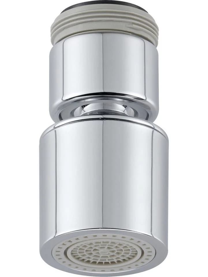 Neoperl Umstellstrahlregler 70587998 verchromt, 6,8 l/min, mit Kugelgelenk, M 22x1/M 24x1