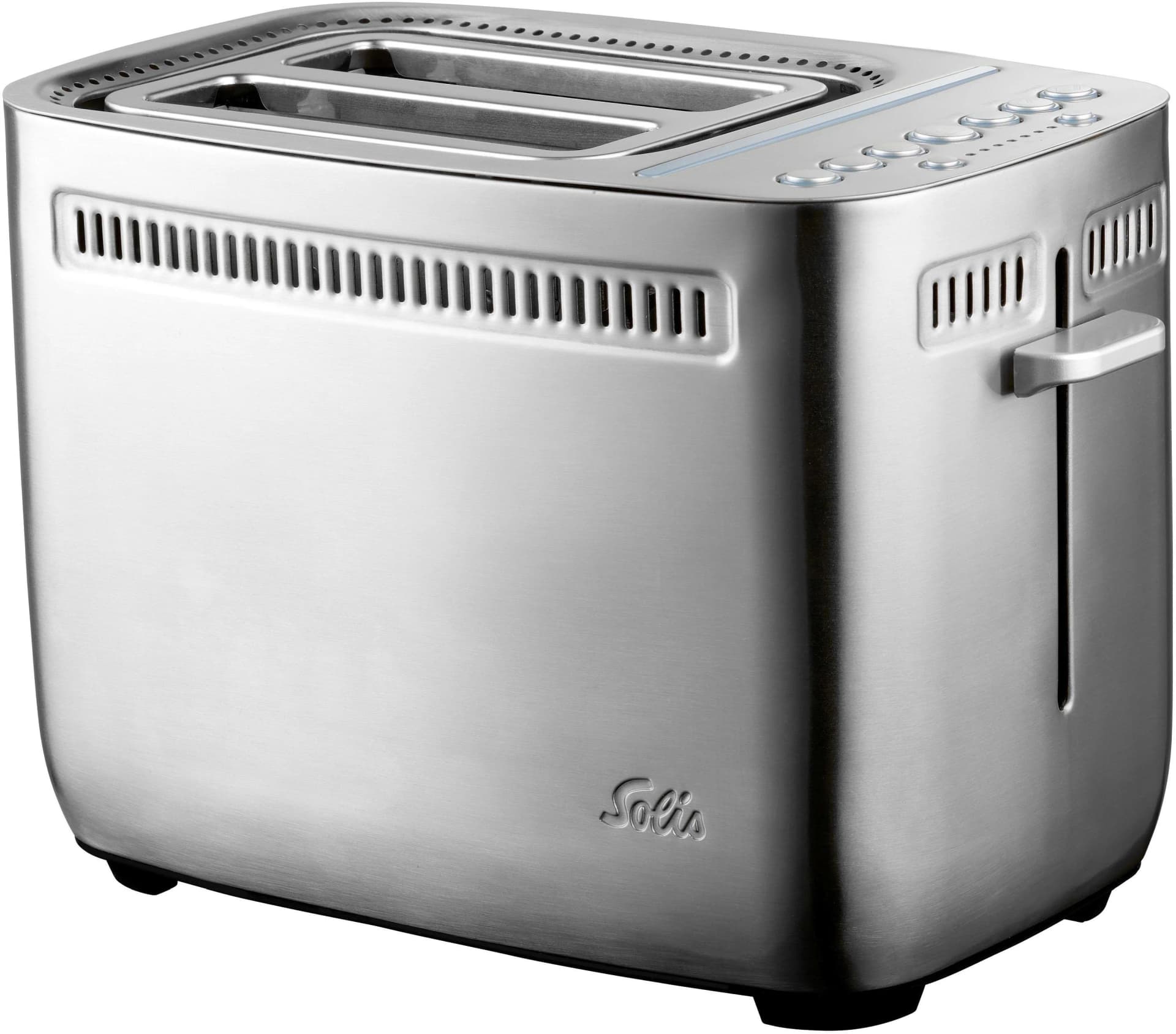 Solis 2-in-1 Toaster Sandwichmaker Silber Edelstahl - Bild 2