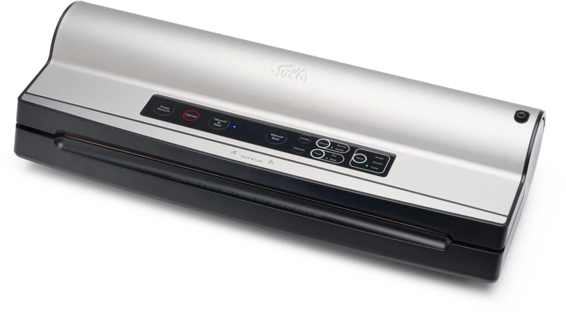 SOLIS Vakuumierer Vac Prestige Maxi Schwarz/Silber - Bild 2