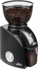 Solis Scala Zero Static Kaffeemühle Schwarz Kegelmahlwerk Bild 2