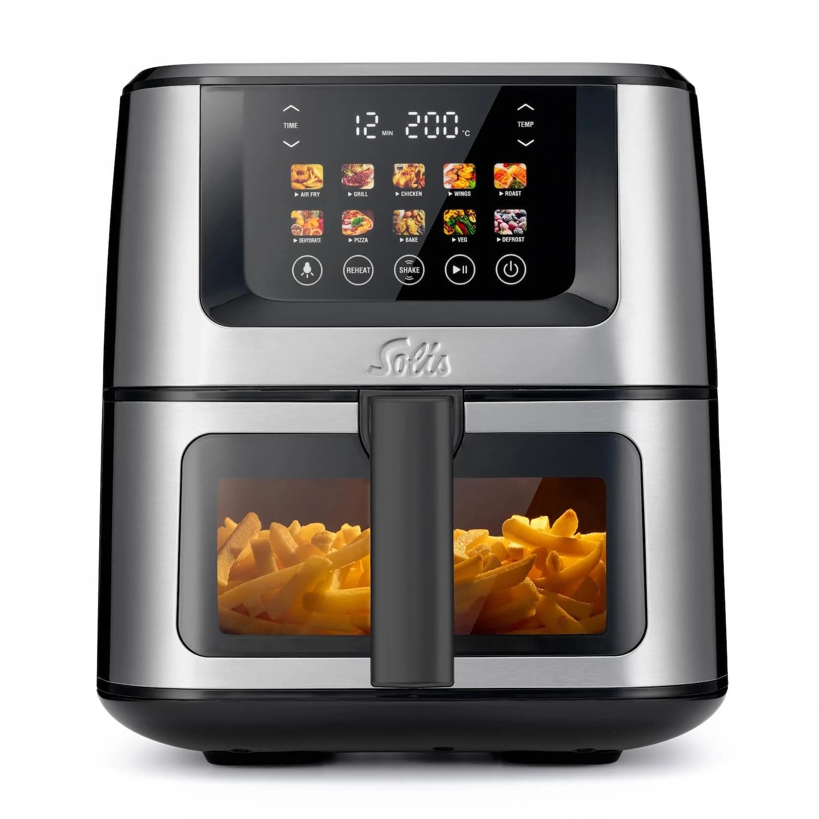 Solis Heißluftfritteuse 97976 Schwarz