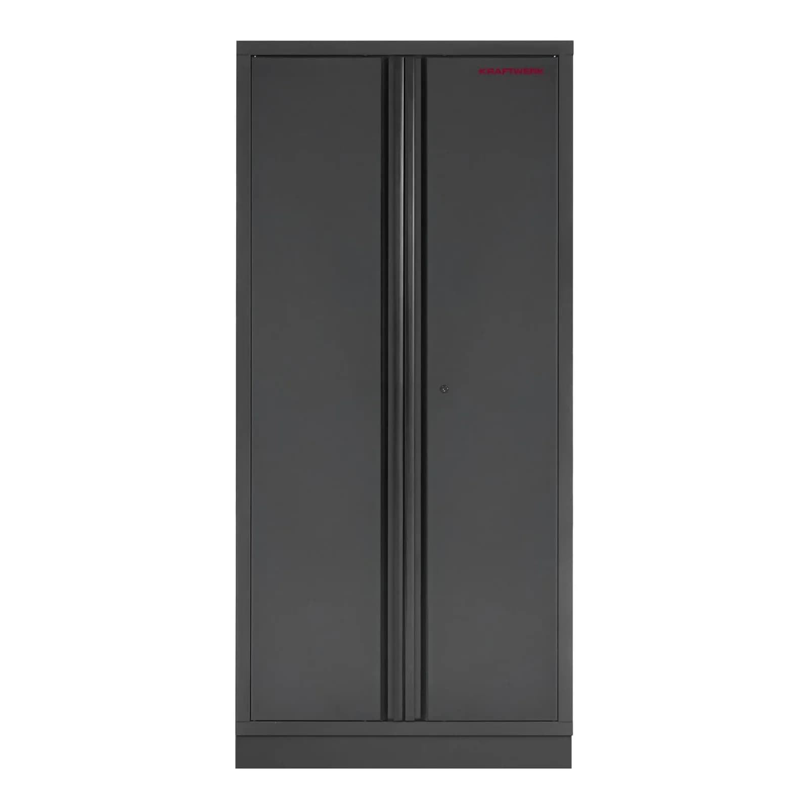 Kraftwerk Mobilio Hochschrank 2-türig Schwarz