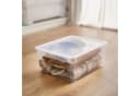 ROTHO Stapelbox Clear 18 l Transparent Stapelbar Aufbewahrungsbox 2 St Bild 1