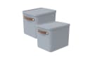 ROTHO Aufbewahrungsbox 2er-Set 27 Liter Bild 2