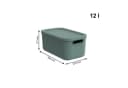ROTHO Aufbewahrungsbox Albula Light 2er-Set 12l mit Deckel Bild 3