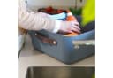 ROTHO Aufbewahrungsbox 2er-Set Maloja 20l Blau mit Deckel Bild 4