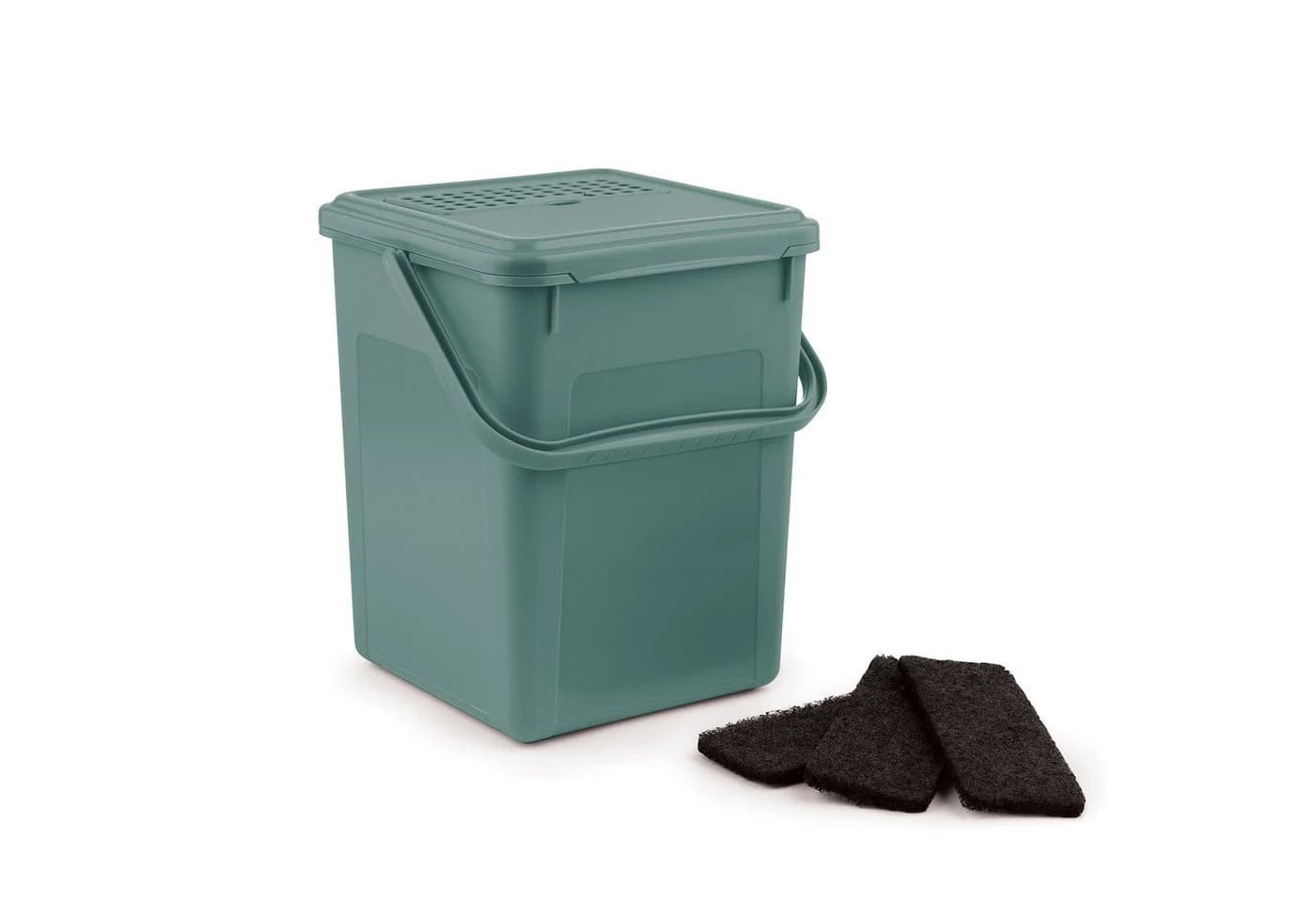 ROTHO Biomülleimer BIO 9 l mit Aktivkohle und geruchsdichtem Deckel - Bild 2