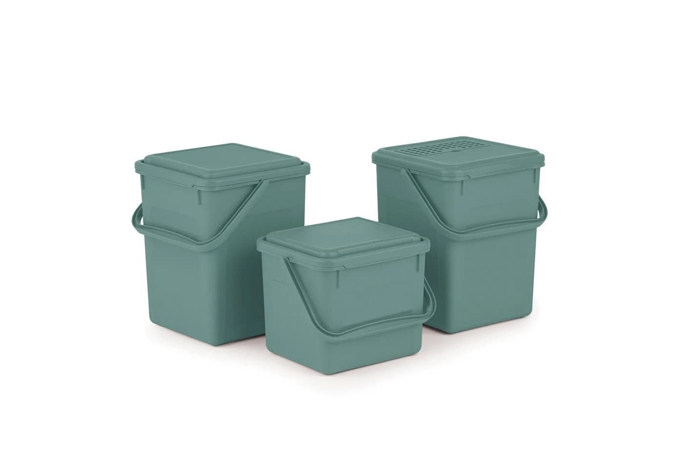 ROTHO Biomülleimer BIO 9 l mit Aktivkohle und geruchsdichtem Deckel - Bild 4