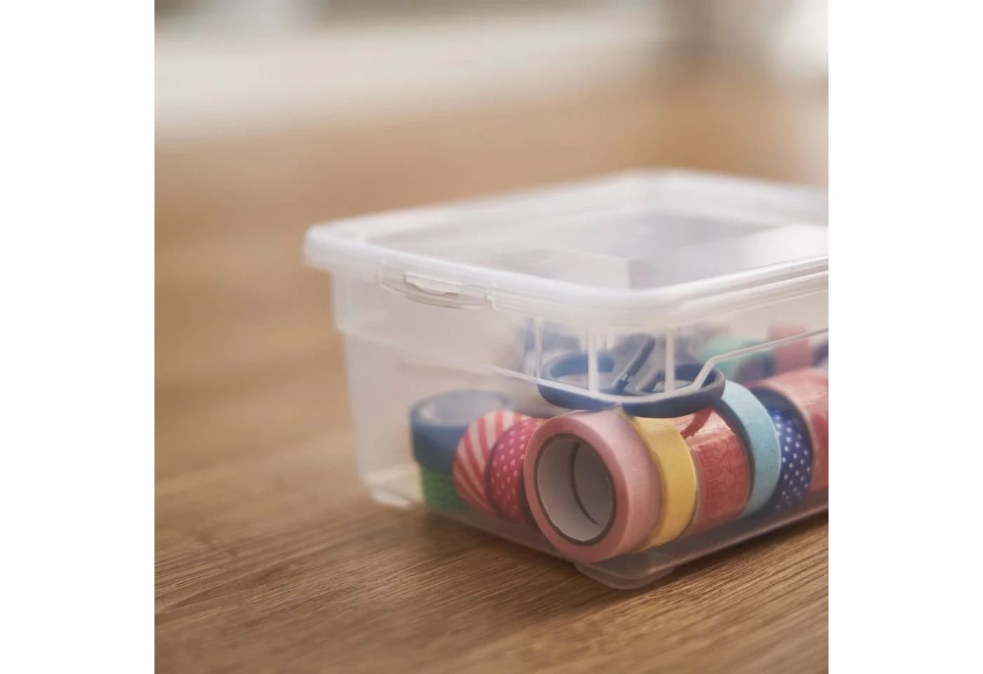 ROTHO Aufbewahrungsbox 6er-Set Transparent Kunststoff PP