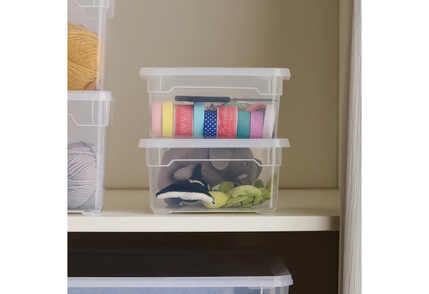 ROTHO Aufbewahrungsbox 6er-Set Transparent Kunststoff PP - Bild 5