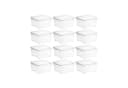 ROTHO Aufbewahrungsbox 12er Set Transparent PP Kunststoff Bild 2