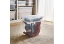 ROTHO Aufbewahrungsbox CLEAR 9l 6er-Set Transparent Stapelbar Bild 3