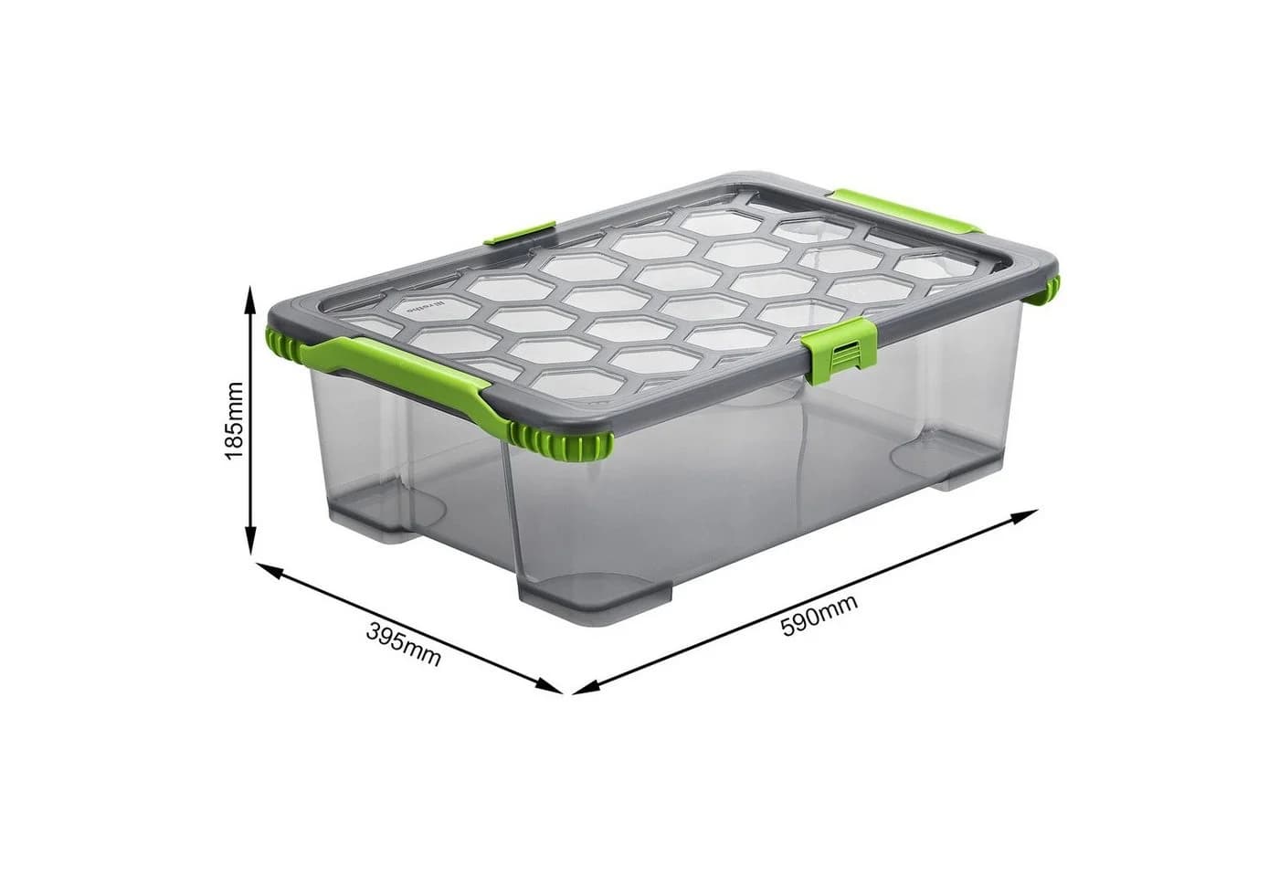 ROTHO Aufbewahrungsbox 3er Set Lagerbox 30l EVO TOTAL PROTECTION