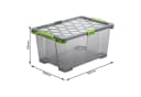 ROTHO Aufbewahrungsbox 3er Set Lagerbox 44lEVO TOTAL PROTECTION Bild 4