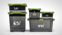 ROTHO Aufbewahrungsbox 3er Set Lagerbox 44lEVO TOTAL PROTECTION Bild 5