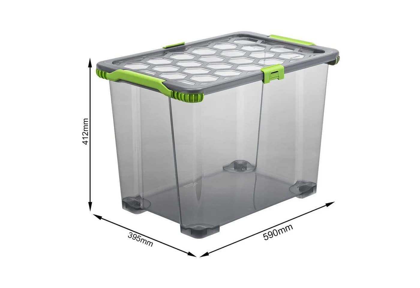 ROTHO Aufbewahrungsbox 3er Set 65l EVO Total - Bild 4