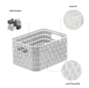 ROTHO Aufbewahrungsbox 3-teilig Rattan-Optik Bild 3