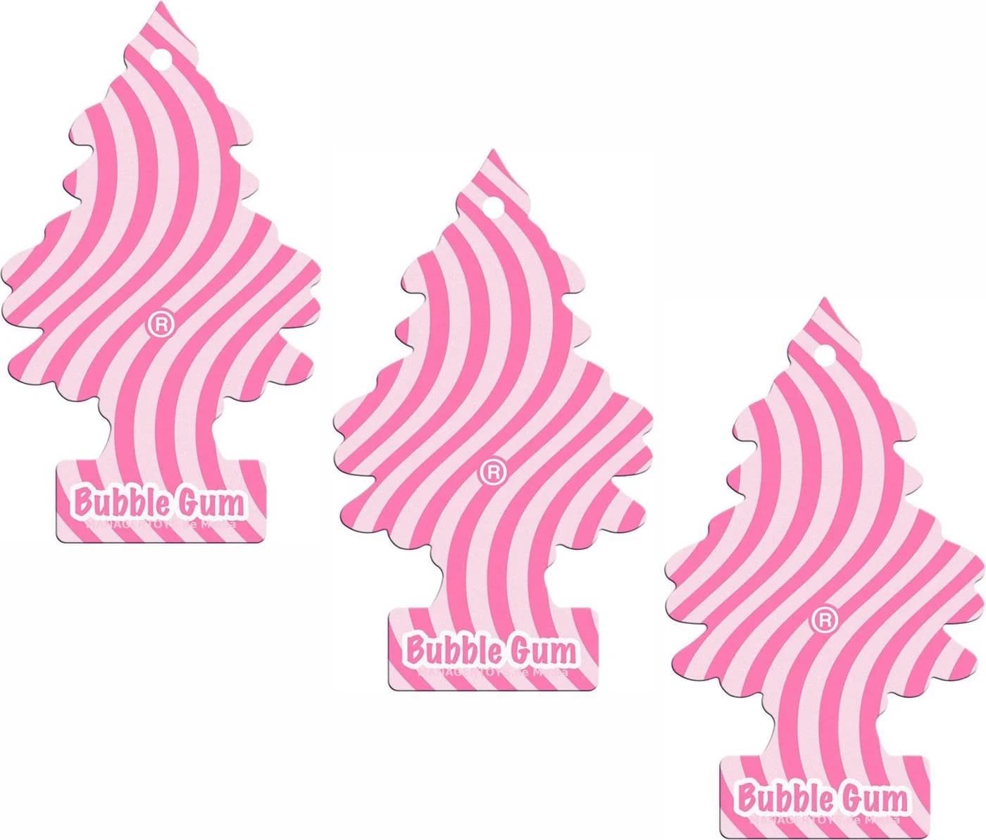Wunder-Baum Dekohänger Bubble Gum 3er Duftbäumchen
