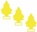 Wunder-Baum Luftreiniger 3er Set Duftbäumchen Zitrone Lufterfrischer Bild 1