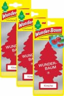 Wunder-Baum Luftreiniger Kirsche 3er Set Lufterfrischer Bild 2