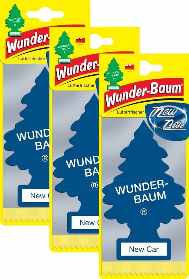 Wunder-Baum Hänge-Weihnachtsbaum New Car 3er Duftbäumchen - Bild 2