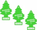 Wunder-Baum Luftreiniger Apfel 3er Set Duftbäumchen Lufterfrischer Grün Bild 1
