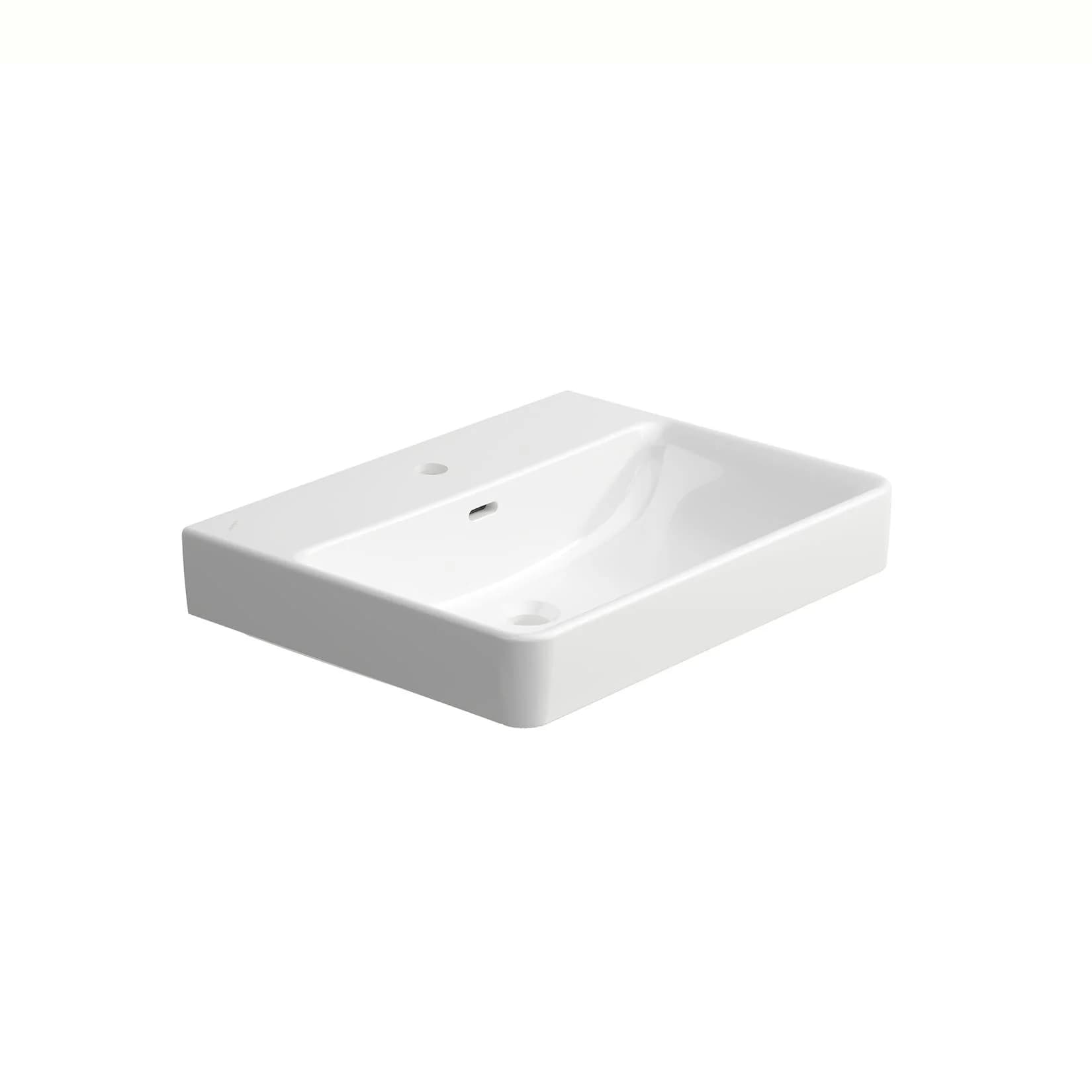 LAUFEN PRO S Waschtisch 600x465mm Weiß mit HL + ÜL