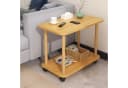 Rutaqian Beistelltisch Industrie-Stil 360-Grad-Drehung Bild 4