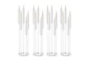 Rutaqian Kerzenhalter 4 Stück Kandelaber Mittelstücke,Großer Kandelaber mit Acryl-Schirm Bild 4