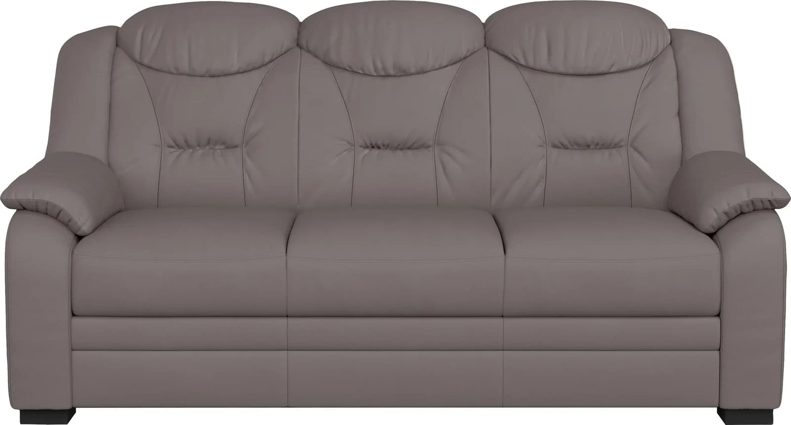 COTTA 3-Sitzer Sofa Marcus Beige Kunstleder