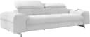 COTTA 3-Sitzer Sofa Chef Altweiß mit Kopfteilverstellung Bild 1