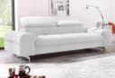 COTTA 3-Sitzer Sofa Chef Altweiß mit Kopfteilverstellung Bild 2