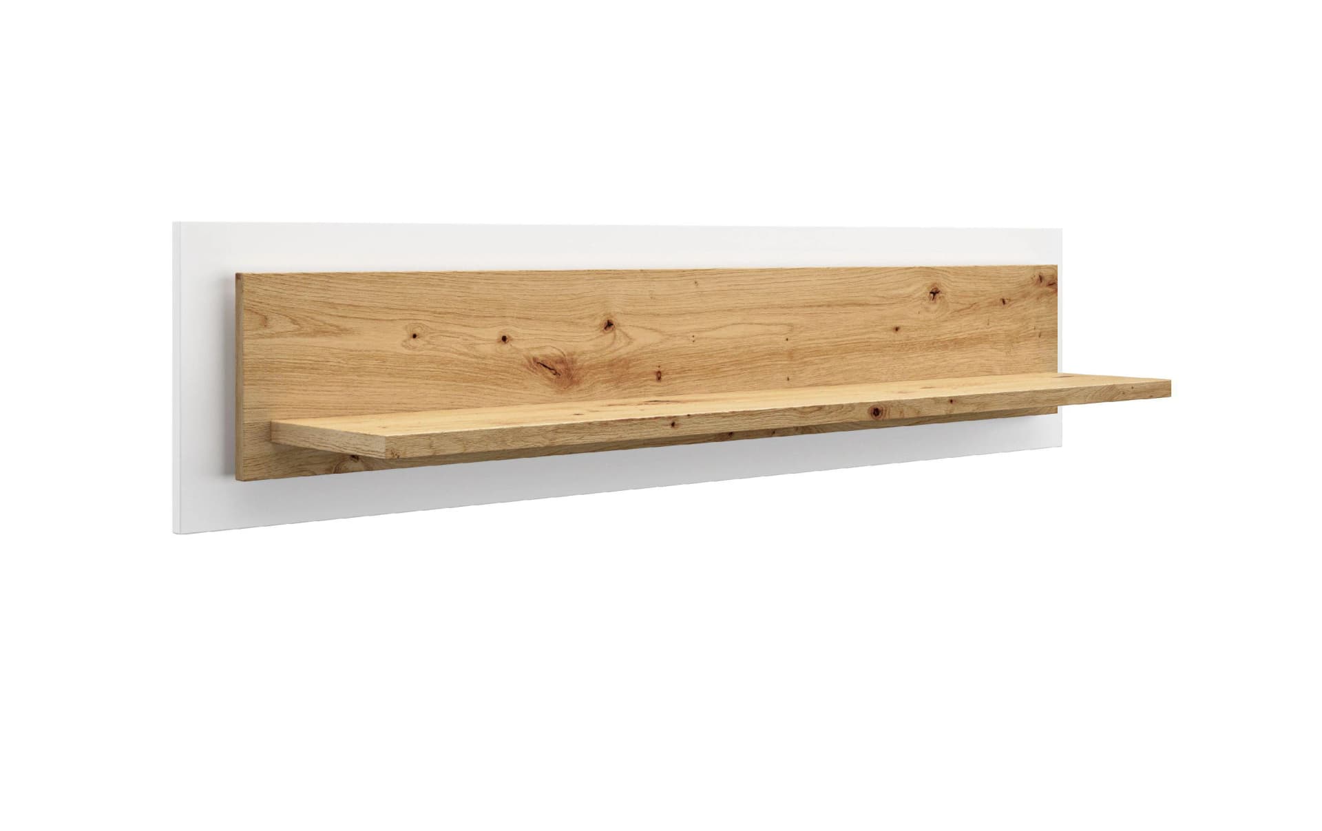 Wandboard HARPER CRAWLEY Weiß Artisan Eiche Dekor