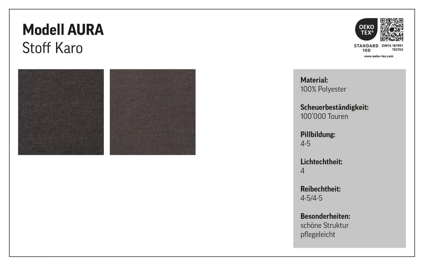 COTTA Ecksofa Aura L-Form mit Bettfunktion und Bettkasten - Bild 5