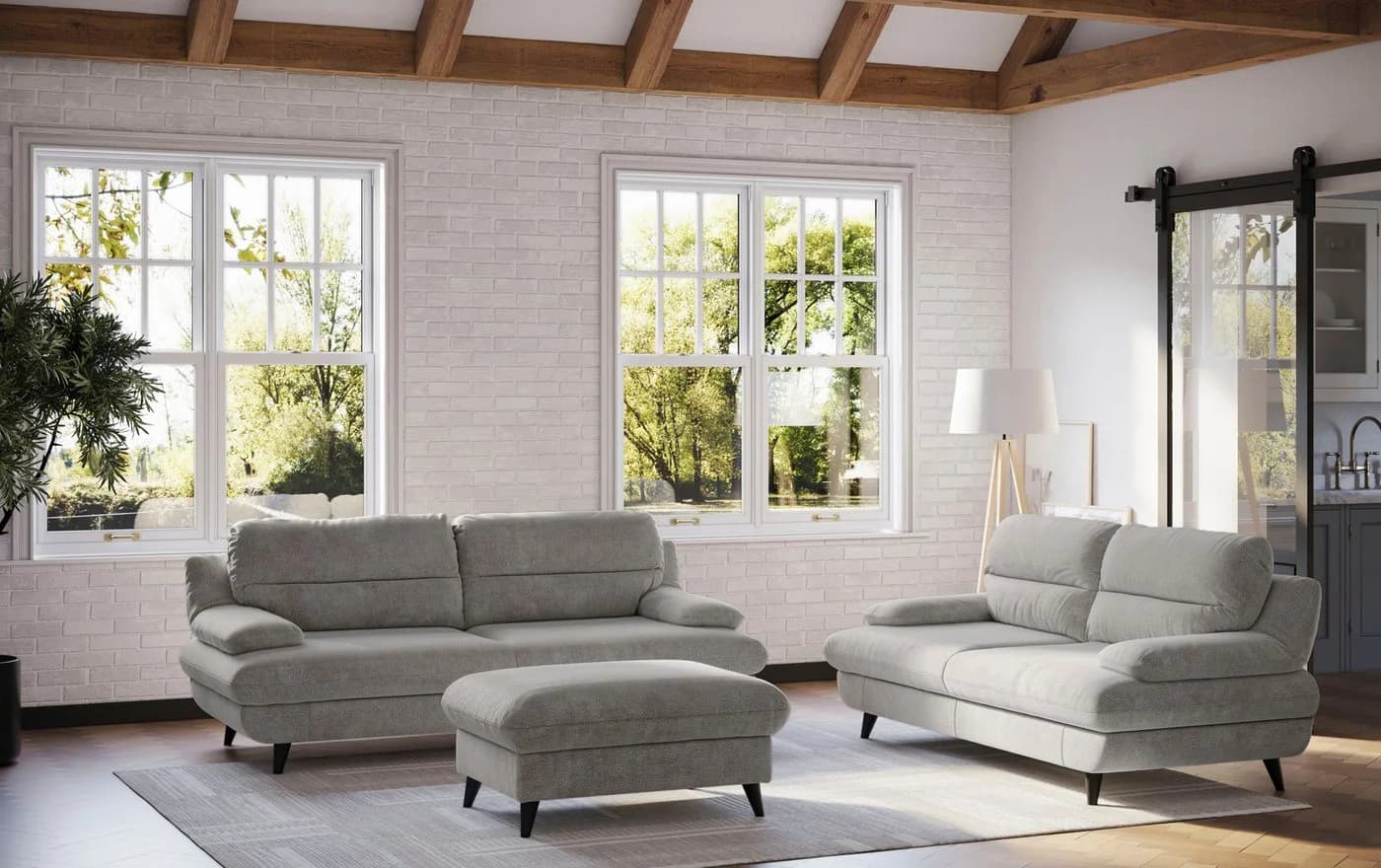 COTTA 2,5-Sitzer Sofa Sand - Bild 2