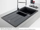 FRANKE Granitspüle Basis BFG 651-97 Schwarz Fragranit Bild 4