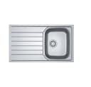 FRANKE Edelstahlspüle Spark SKL 611-86 Silber Modern Bild 2