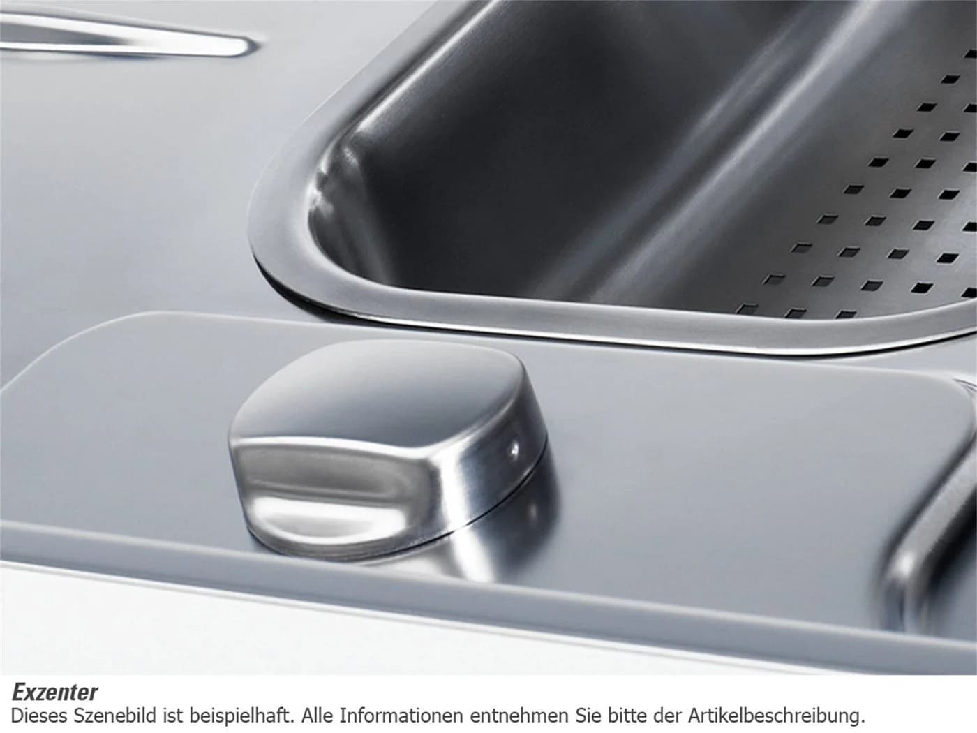 FRANKE Edelstahlspüle rechteckig 79/50 cm Silber