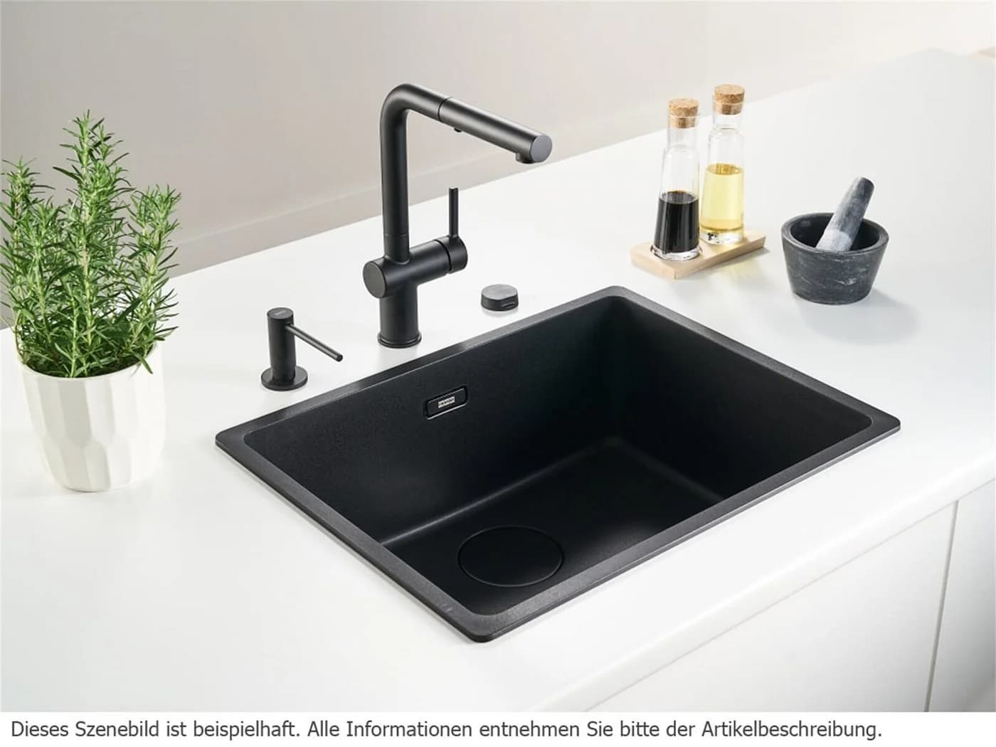 Franke Küchenarmatur Active L mit Ausziehbrause Matt-Silber - Bild 3