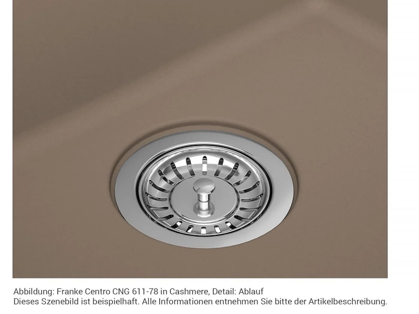 FRANKE Granitspüle Sanitized® 86x50 cm rechteckig - Bild 3