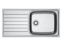 FRANKE Edelstahlspüle rechteckig XL-Becken 100 cm Bild 2