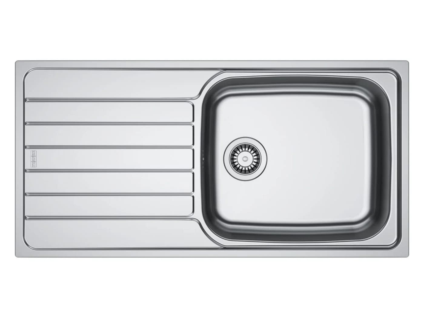 FRANKE Edelstahlspüle rechteckig XL-Becken 100 cm - Bild 2
