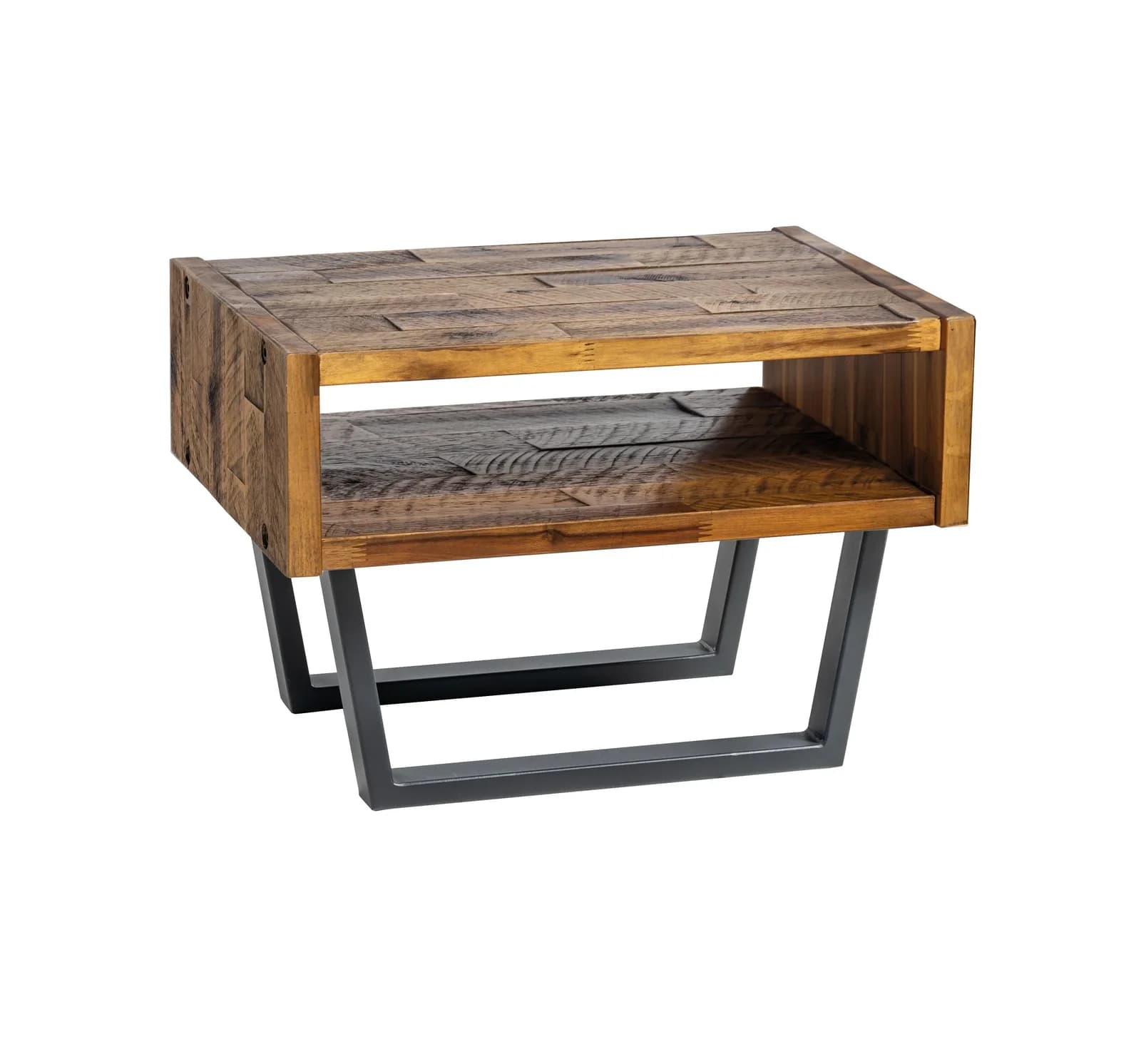 Nachttisch HASENA Jesa Industrial-Loft Akazie massiv braun